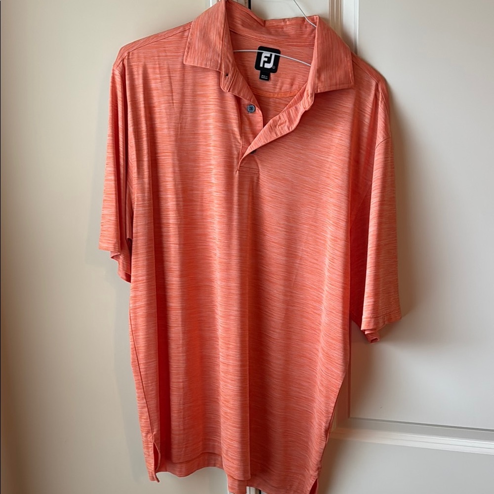 Men's Orange Polo Shirt